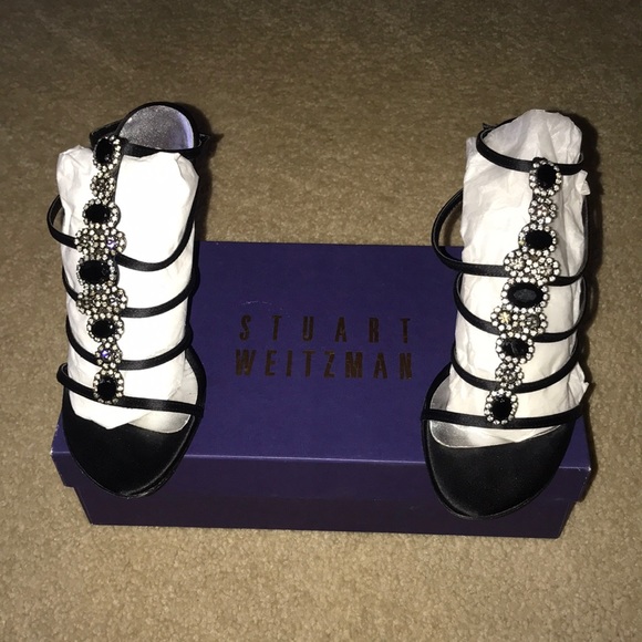 Stuart Weitzman evening sandals - Picture 2 of 7